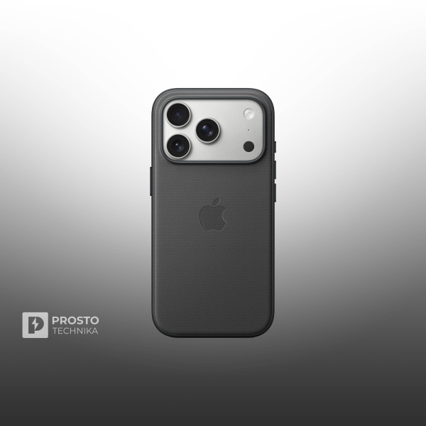 Чехол Apple iPhone 17 Pro TechWoven Case with MagSafe - Black